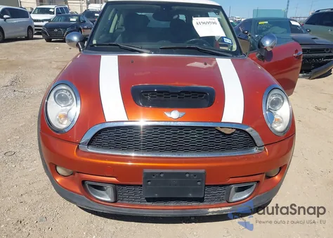 2012 Mini Cooper S из США, поврежденный, VIN WMWSV3C56CTY26211